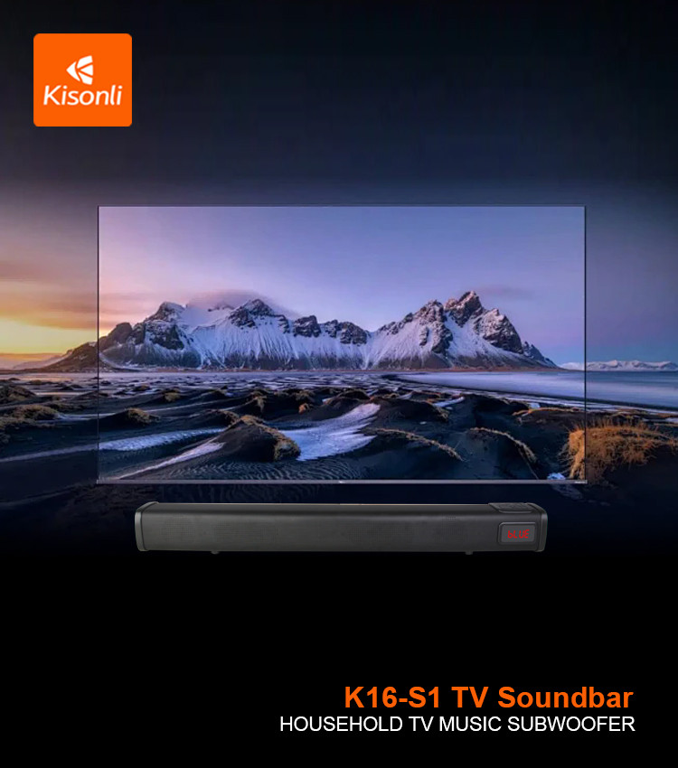 Jual KISONLI K16_S1 Speaker Bluetooth Portable TV Soundbar HDMI Support ...