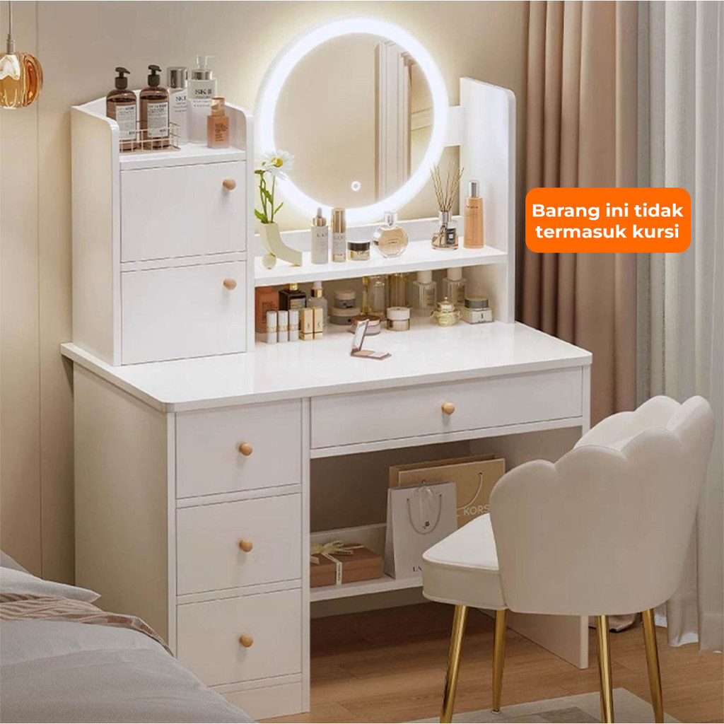 Jual Homedoki Meja Rias Minimalis/Meja Rias Led/Meja Rias Lampu/Meja ...