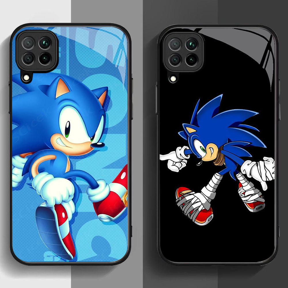 Jual SD-14 Hedgehog Sonic HD Glass Casing untuk Samsung A12 M32 M12 A22 ...
