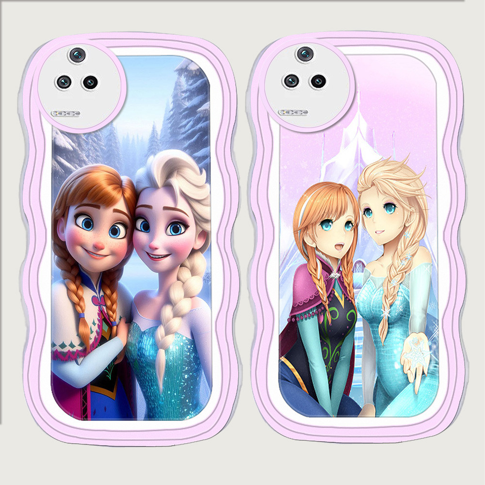 Jual CA18 Frozen Elsa and Anna Casing untuk Xiaomi POCO F4 GT F6 F5 5G ...
