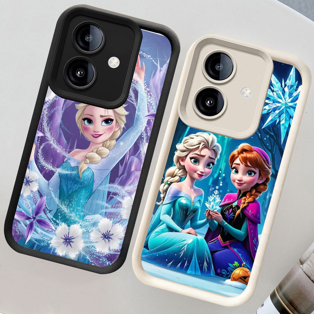 Jual CH41 Frozen Elsa and Anna Lembut Casing untuk OPPO A5 2025 A5X A3 ...