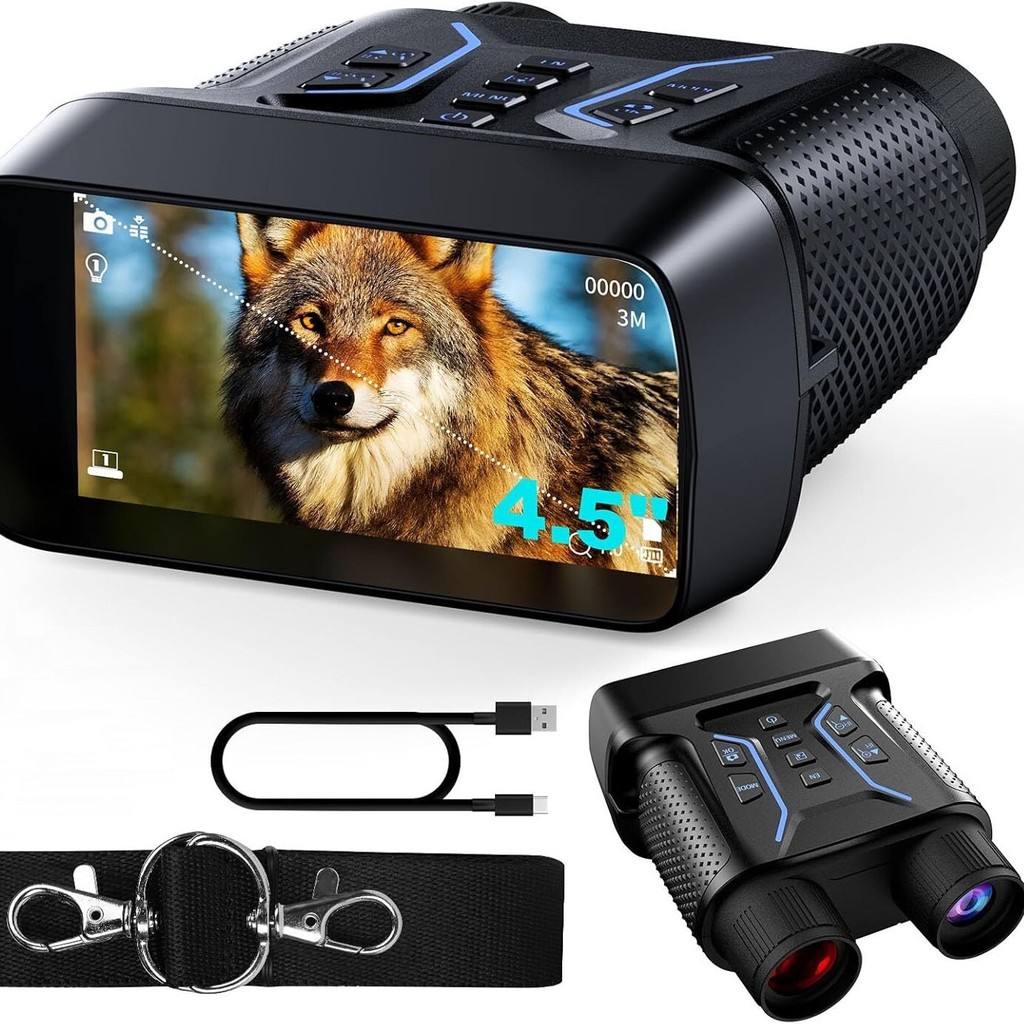 Jual 4.5 Inci HD Layar Besar 8X Zoom Digital Teleskop Inframerah 4K ...