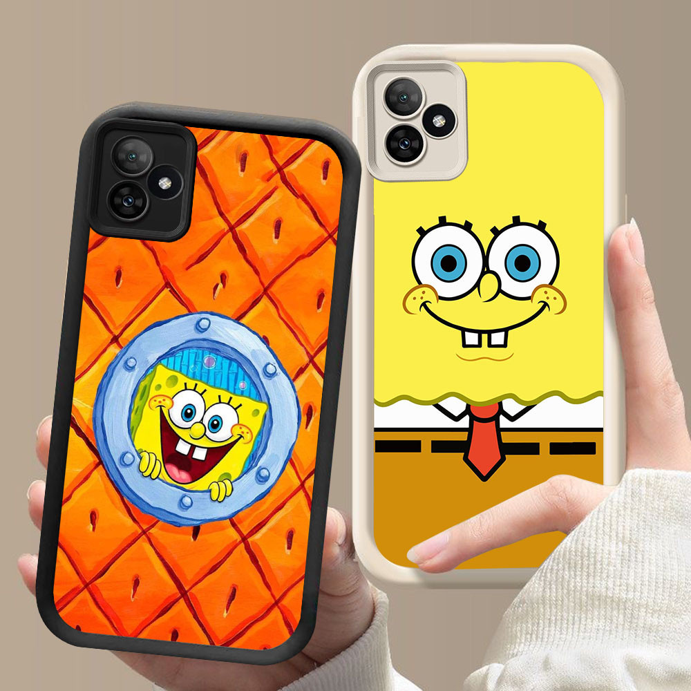 Jual BR-11 SpongeBob Soft Silicone Casing untuk Realme C53 C63 C61 C51 ...