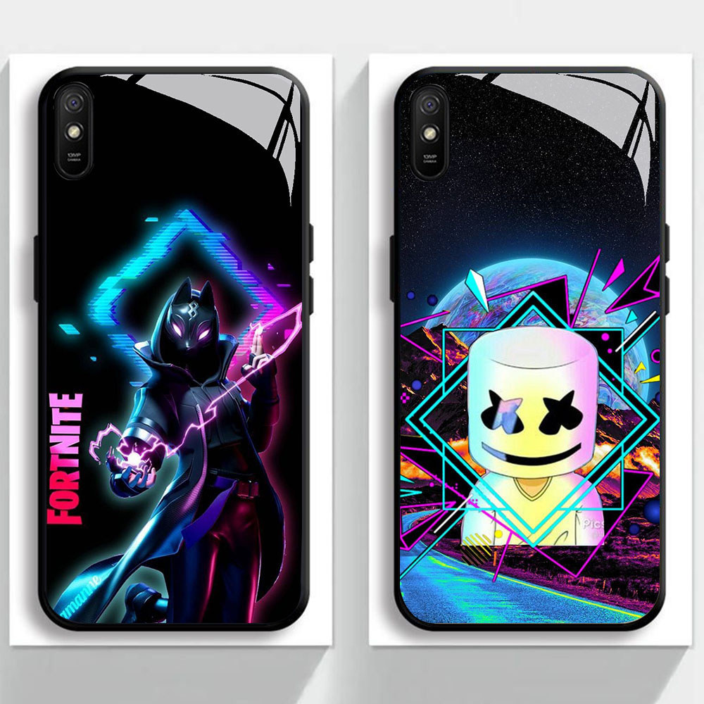 Jual DR-53 Fortnite HD Glass Casing untuk Xiaomi Redmi 9A 9i 7 14C 14R ...