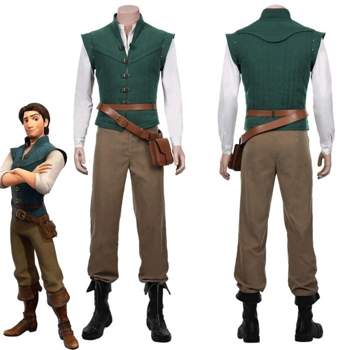 Jual Flynn Rider Cosplay Rapunzel Pangeran Terpesona Selada Cosplay ...