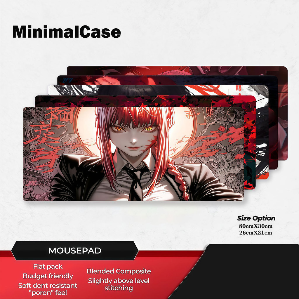 Jual Rubber Mouse Pad Reinforced Locked Edge Non Slip Base Comfortable ...