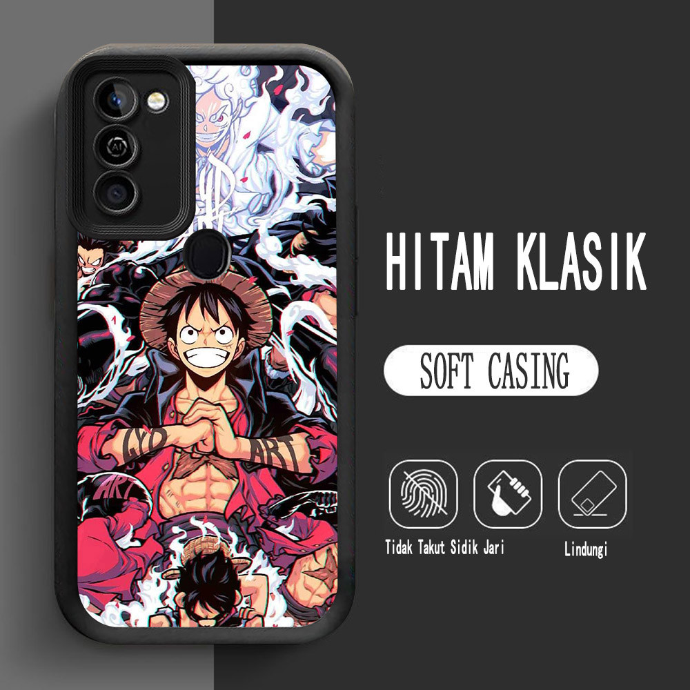 Jual Y-13 One Piece Luffy Silikon Casing untuk Infinix HOT 12 11 10 ...