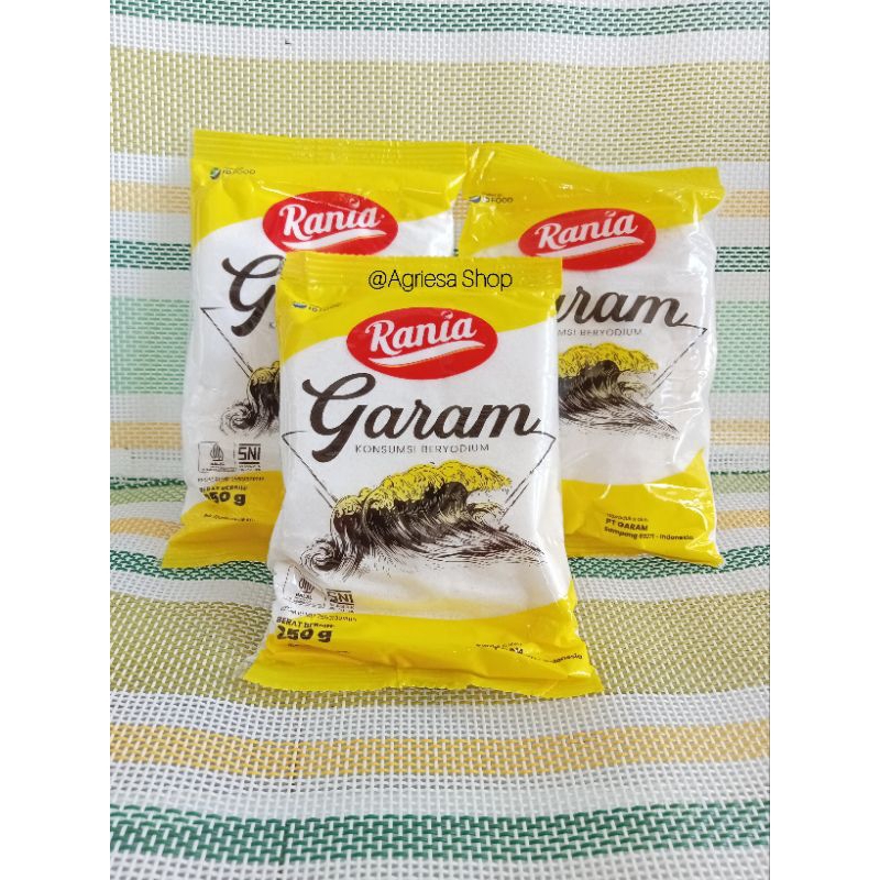 Jual Rania Garam konsumsi beryodium 250 g | Shopee Indonesia