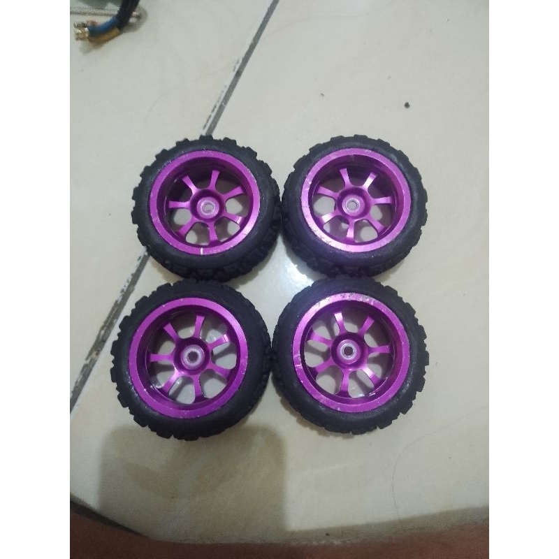 Jual part rc ban rally velg alumunium buat 1/10 hex 12mm 1set | Shopee ...