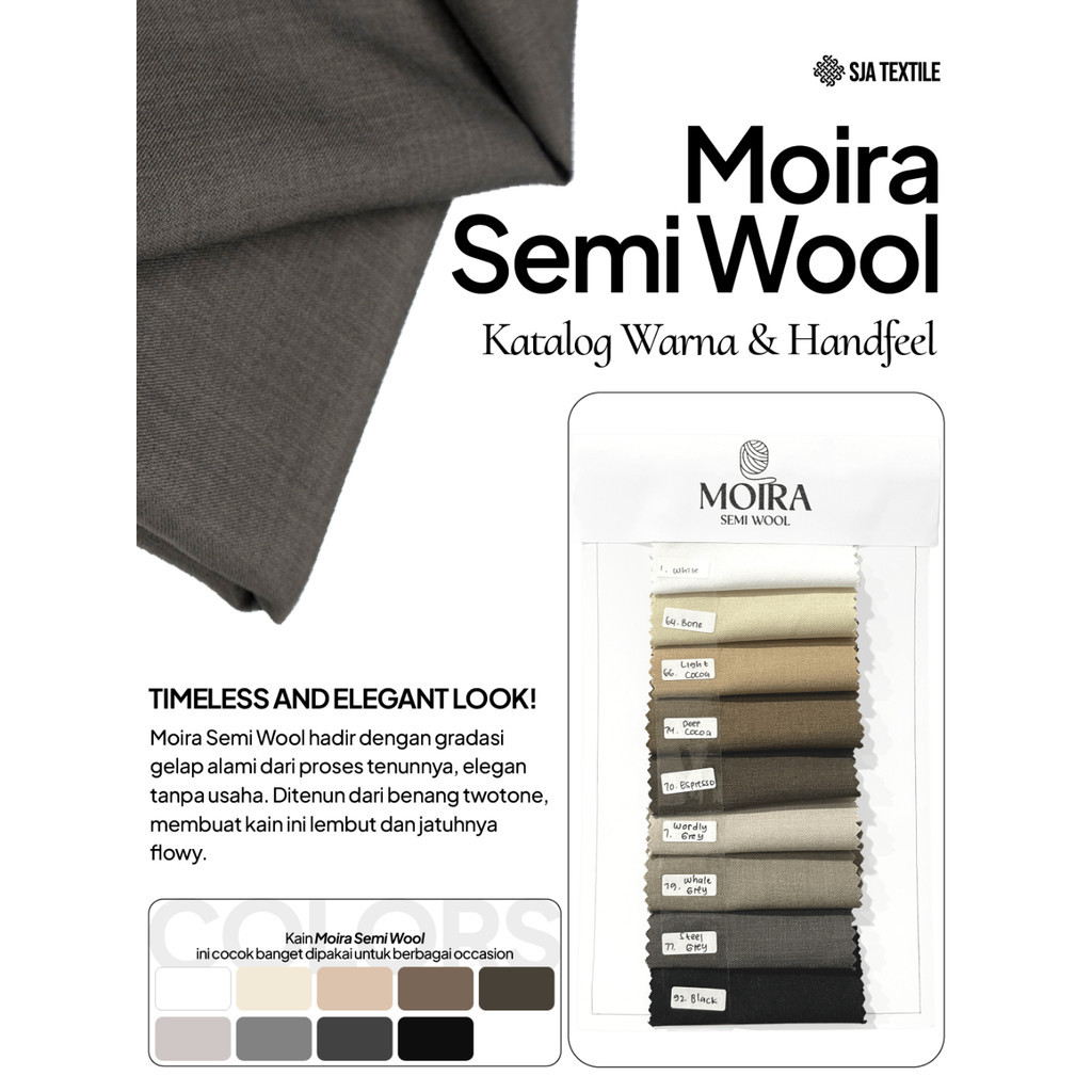 Jual Katalog Moira Semi Wool by SJA Textile - Catalogue KatalogKain ...