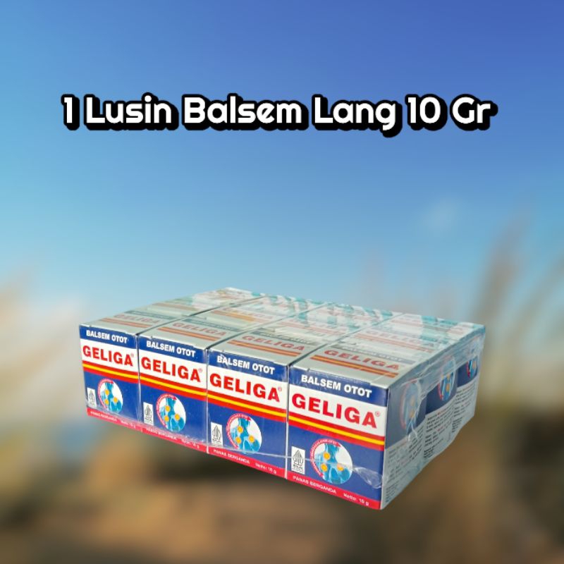 Jual 1 Lusin Balsem Geliga Balsem Gosok 10 GR | Shopee Indonesia