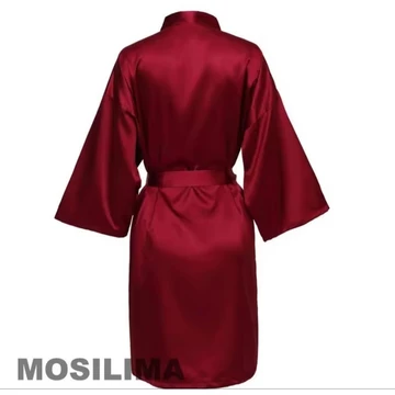 Kimono Sexy Tidur Wanita Setelan Tidur Satin Velvet Quality Premium
