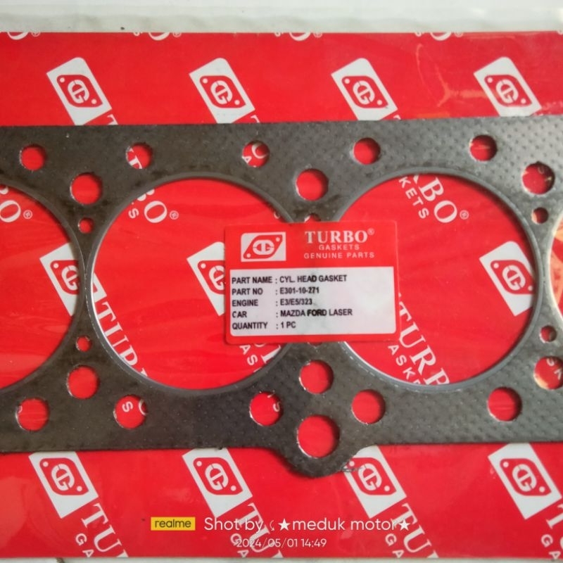 Jual PACKING KOP GASKET SILINDER HEAD FORD LASER | Shopee Indonesia