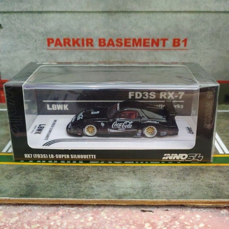 Jual INNO64 RX7 (FD3S) LB SUPER SILHOUETTE LBWK COCA COLA SEGEL ...