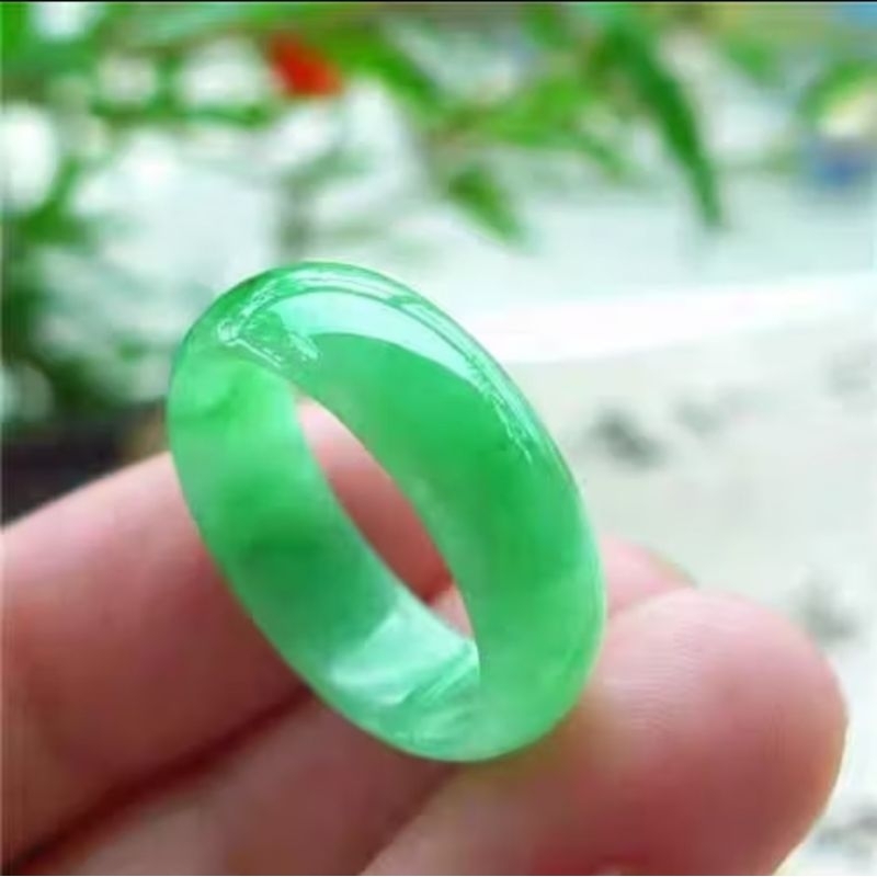 Jual Cincin Giok Batu Alam Terapi Kesehatan - Model Terbaru | Shopee ...
