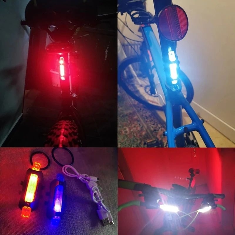 Jual LAMPU BELAKANG SEPEDA LED BISA DI CHARGER USB TALI LIGHT ...