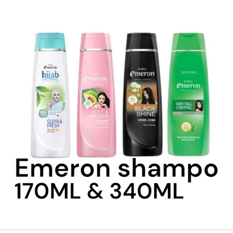 Jual Emeron Shampoo 170 ML dan 340 ML all varian | Shopee Indonesia