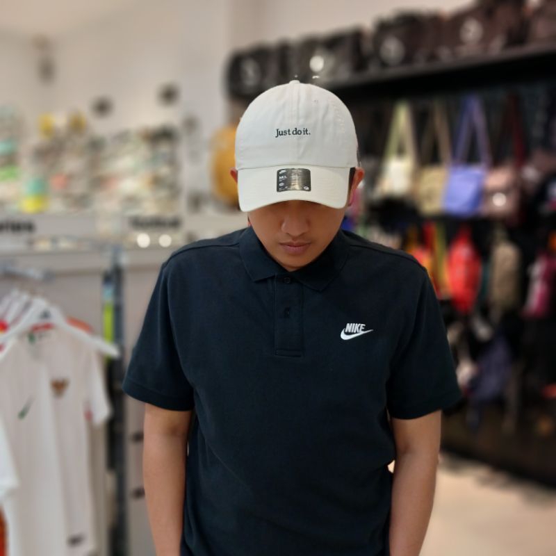 Jual Topi - NIKE Club Unstructured JDI Cap - Black [FB5370