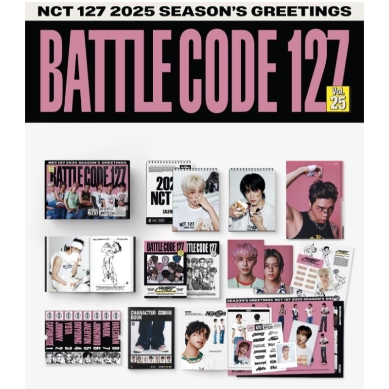 Jual PO] Sharing NCT 127 Season's greetings 2025 | NCT127 SG25 | Season ...