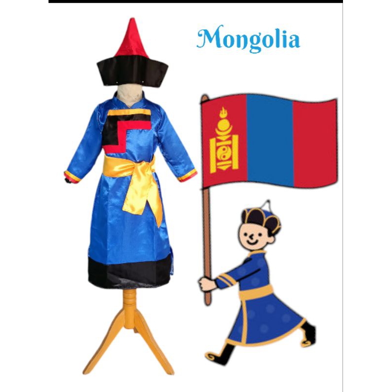 Jual Mongolia Boy/Baju Negara Mongolia Anak Dan Dewasa/Traditional ...