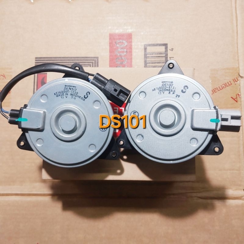 Jual Motor fan kipas ac radiator new alphard vellfire tipe S 1 set kiri ...