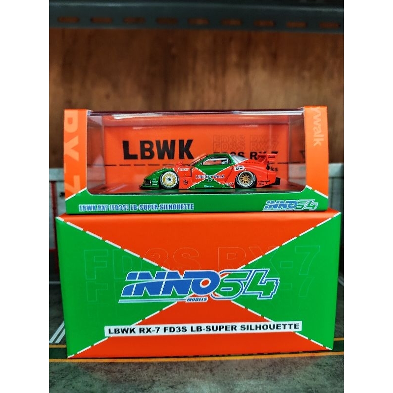 Jual INNO64 LB SUPER SILHOUETE FD3S RX7 RENOWN LBWK UNSEALED MULUS ...