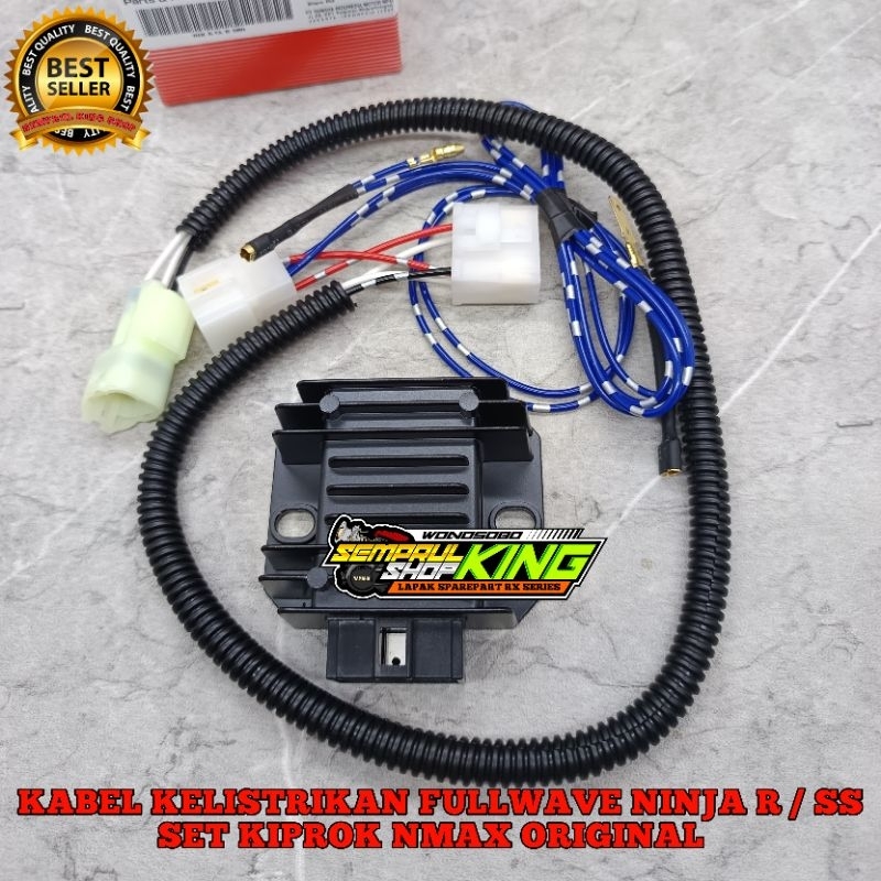 Jual Kabel Kelistrikan Fullwave Ninja R SS RR Old Fullset Kiprok Nmax ...