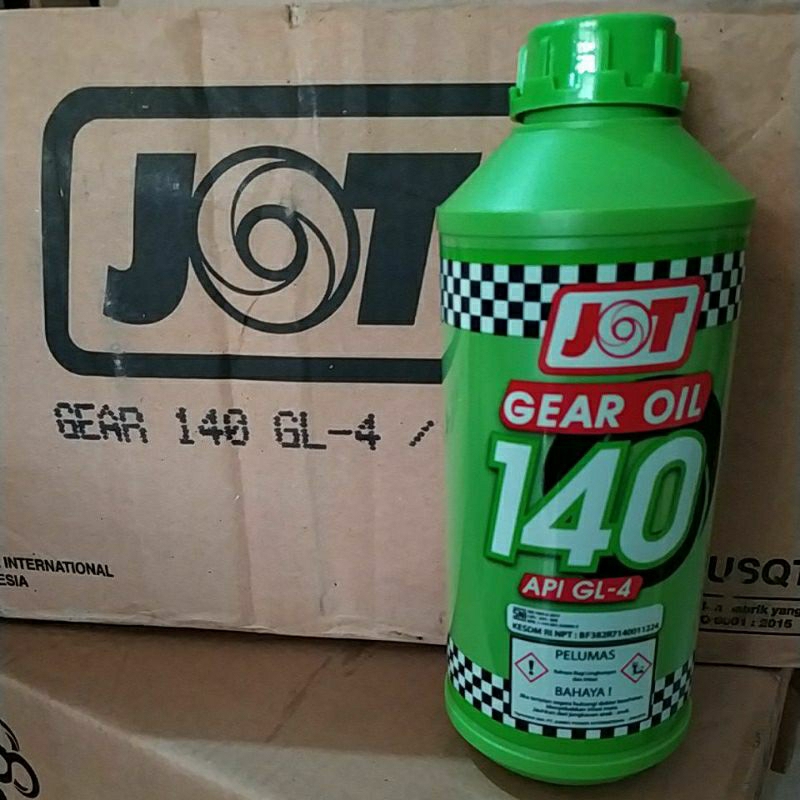 Jual JOT Oil Gear Gardan SAE 90, SAE140 1 Liter | Shopee Indonesia