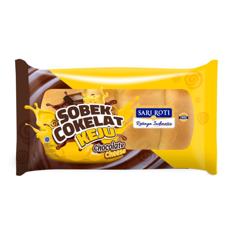 Jual Sari Roti Sobek Rasa Cokelat dan Cokelat Keju 214g | Shopee Indonesia