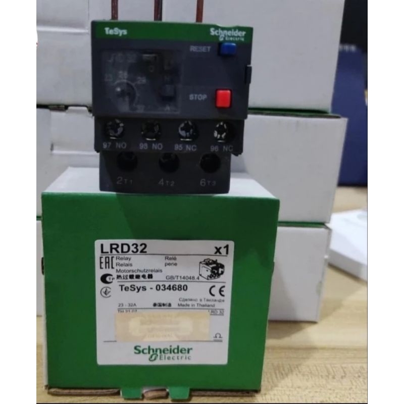 Jual TOR Thermal Overload Relay LRD 32 (23A-32A) LRD 365 (48A-65A ...