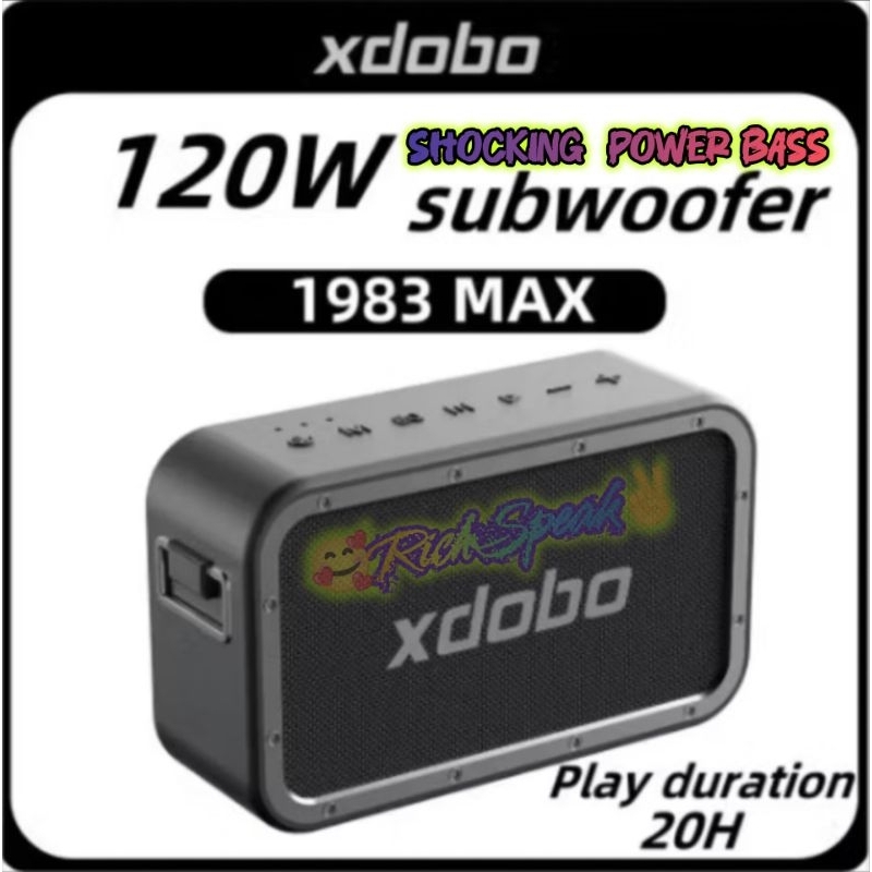 120w）xdobo 1983 MAX ワイヤレススピーカー