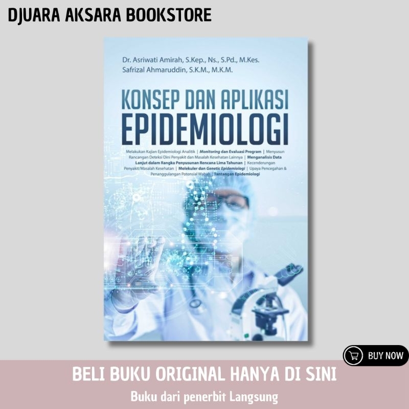 Jual Konsep dan Aplikasi Epidemiologi - Buku Original | Shopee Indonesia