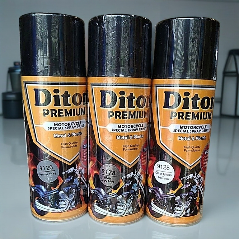 Jual diton premium silver grey metallic Harga Terbaik & Termurah ...