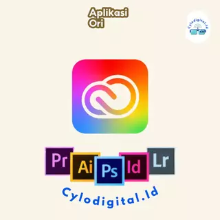 Adobe Creative All Apps | Email sendiri | Garansi full