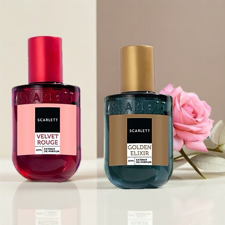 INSPIRED SCARLETT BUNDLING 2 PCS 3 PCS 4 PCS 5 PCS EAU DE PARFUM // EXTRAIT DE PARFUM 30 ML ORIGINAL 100%