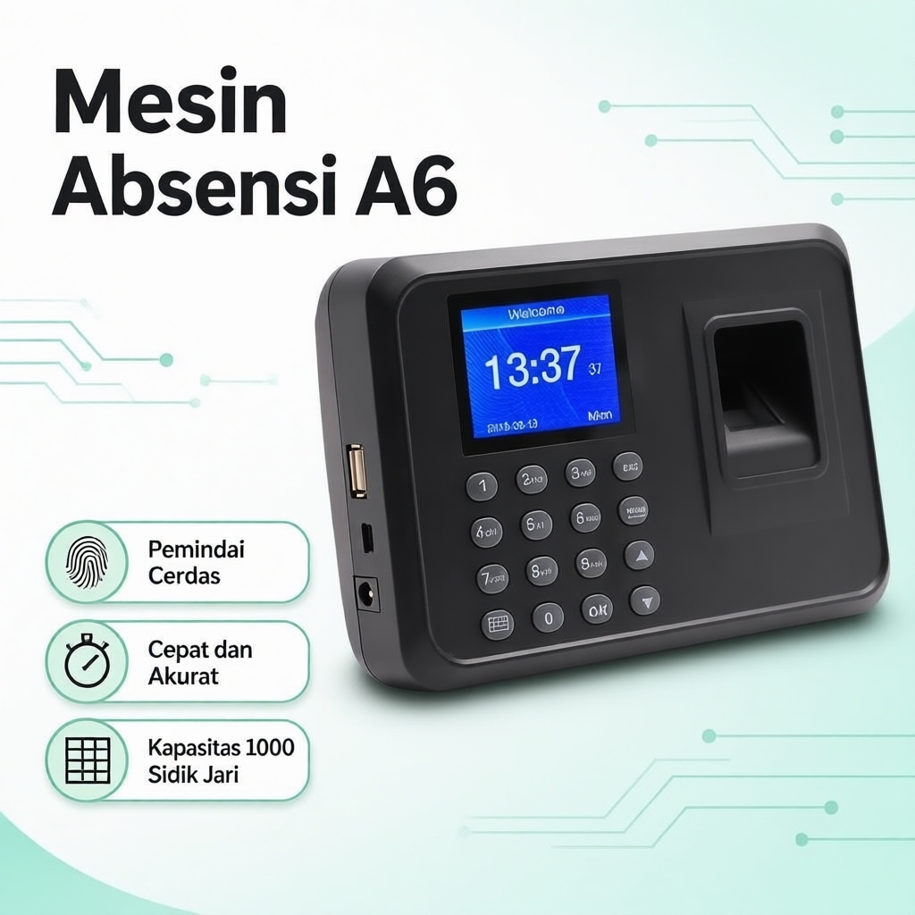 Jual Mesin Absensi Fingerprint Terlengkap & Harga Terbaru Oktober 2026 ...