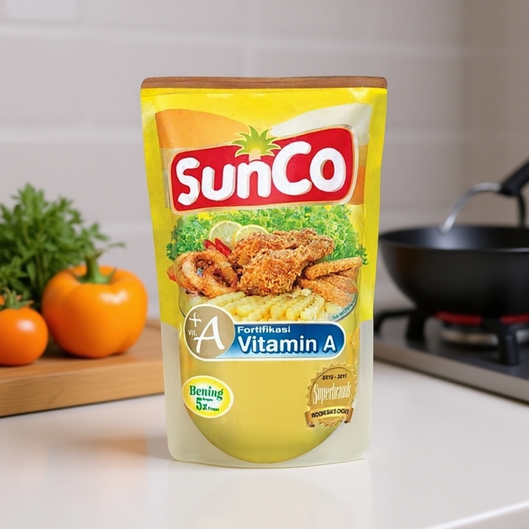 Minyak Goreng Sunco 2 Liter Refil 5 Penyaringan