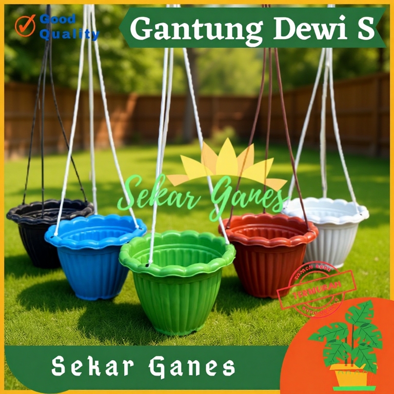 Jual Pot Bunga Gantung Terlengkap & Harga Terbaru Oktober 2026 | Shopee ...