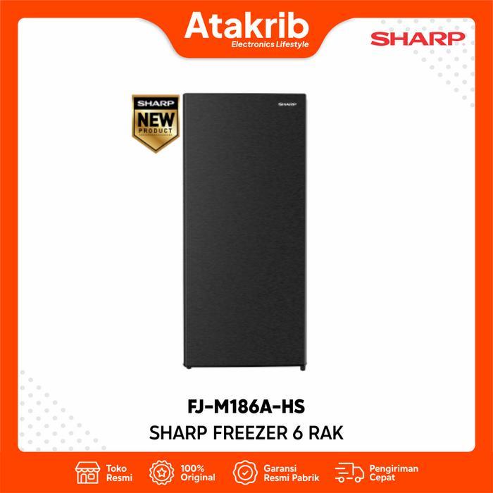 Jual SHARP FREEZER 6 RAK FJ-M186A-HS Kapasitas 158 L | Shopee Indonesia
