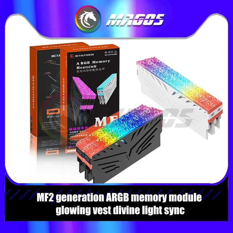 Jual Computer RAM Heatsink 5V ARGB MOBO AURA SYNC, Diamond RGB Flow ...