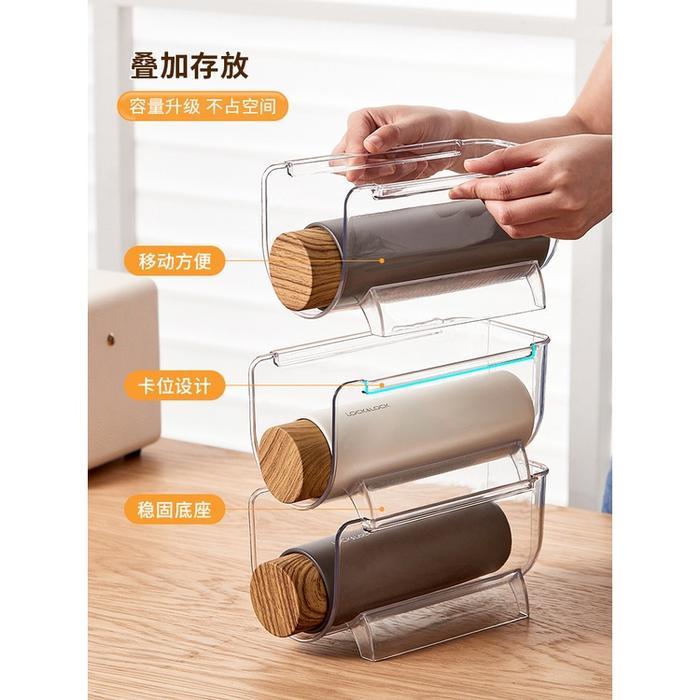 Jual MALOHOME - Storage Bottle Transparent Tempat Penyimpan Botol ...