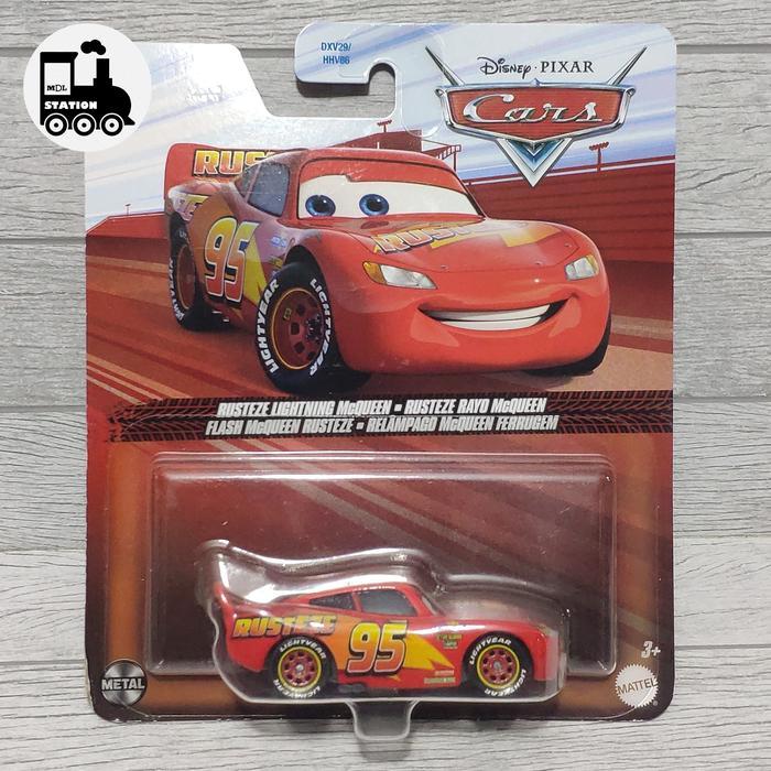 Jual Disney Pixar Cars Diecast - RUSTEZE LIGHTNING MCQUEEN | Shopee ...
