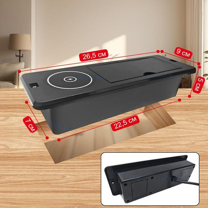 Jual PowerPort Meja Meeting Tanam Power Strip Power Socket Charger Stop ...