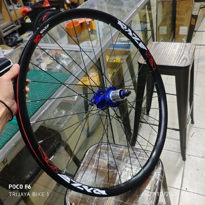 Jual Wheelset Velg Set MTB 26 27.5 RAZE R6/R7 Disc Brake 32 Hole Jari ...