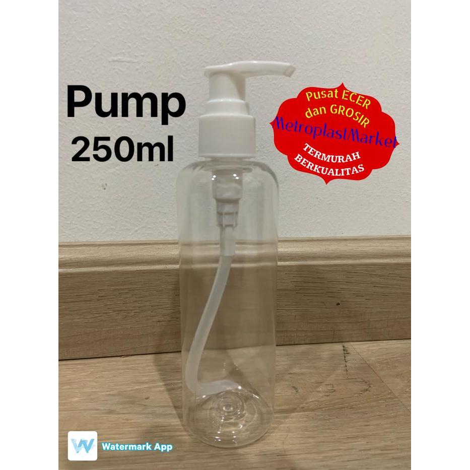 Jual botol pump 250 ml botol lotion hand soap 250ml | Shopee Indonesia