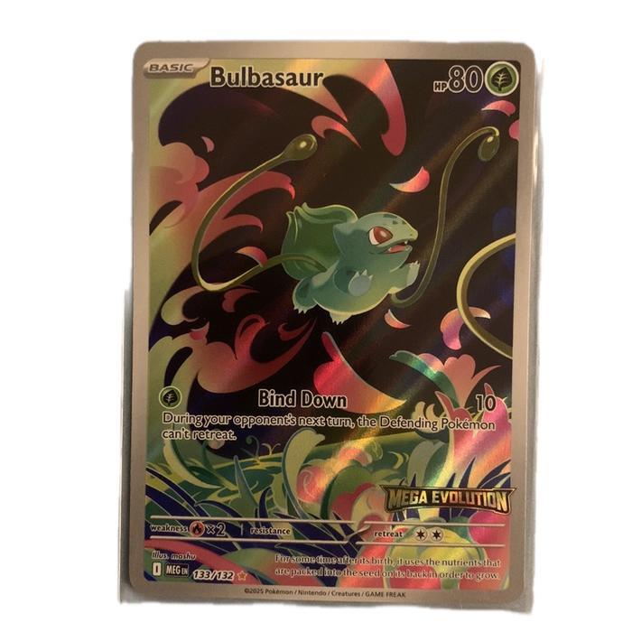 Jual Bulbasaur mega evolutions stamp english illustration rare | Shopee ...