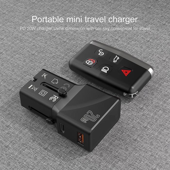 Jual Azko Krisbow Travel Adaptor Usb A Dan Type C Kepala Charger Power ...