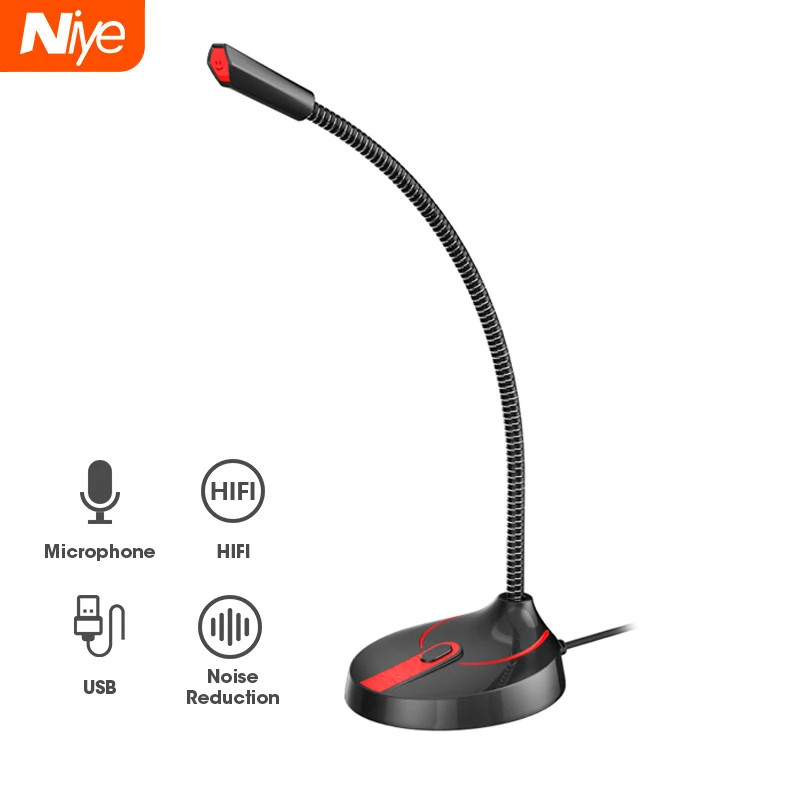 Jual Mini Microphone PC Mic 3.5mm AUX Wired Microphones for PC Computer ...