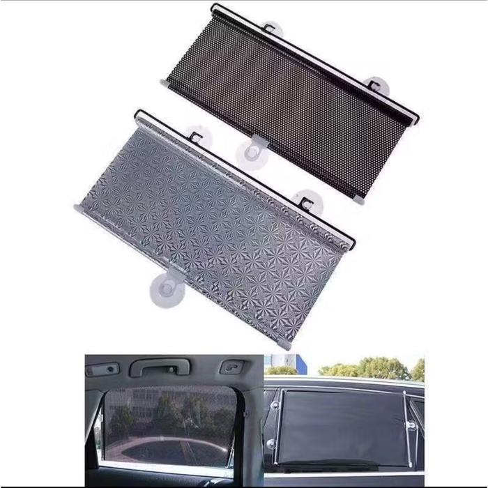 Jual Dny Pvc Retractable Sunshade Roller Blind Tirai Gulung Mobil Anti ...