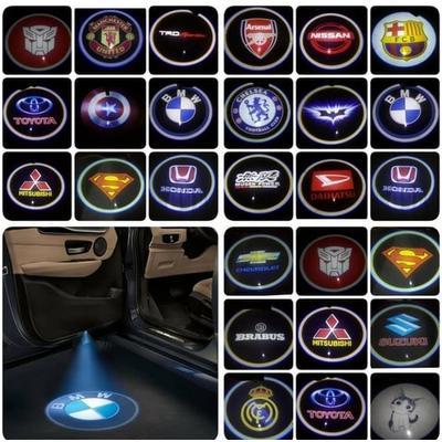 Jual LAMPU LOGO LED PINTU MOBIL WIRELESS TANPA KABEL (DOOR LIGHT ...